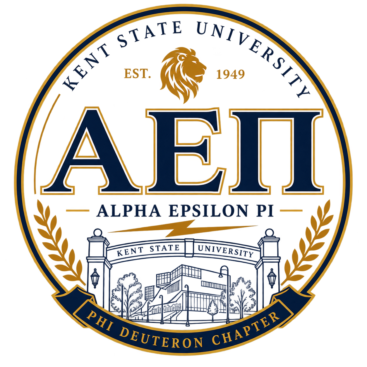 Phi Deuteron Chapter logo